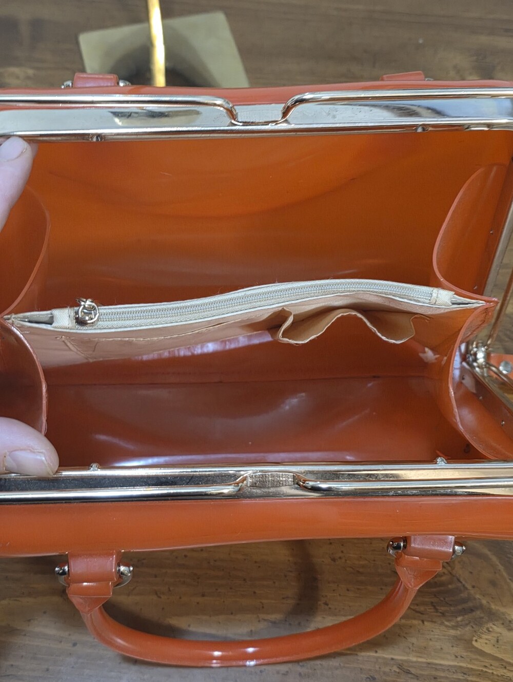 Furla Candy Bag Red Satchel - Picture 9 of 12